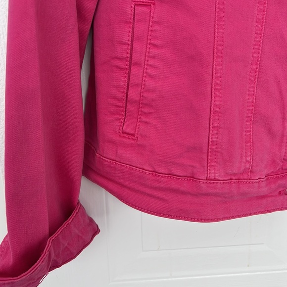 PINK JEAN JACKET #barbie Laura size 8 perfect condition - Picture 3 of 9